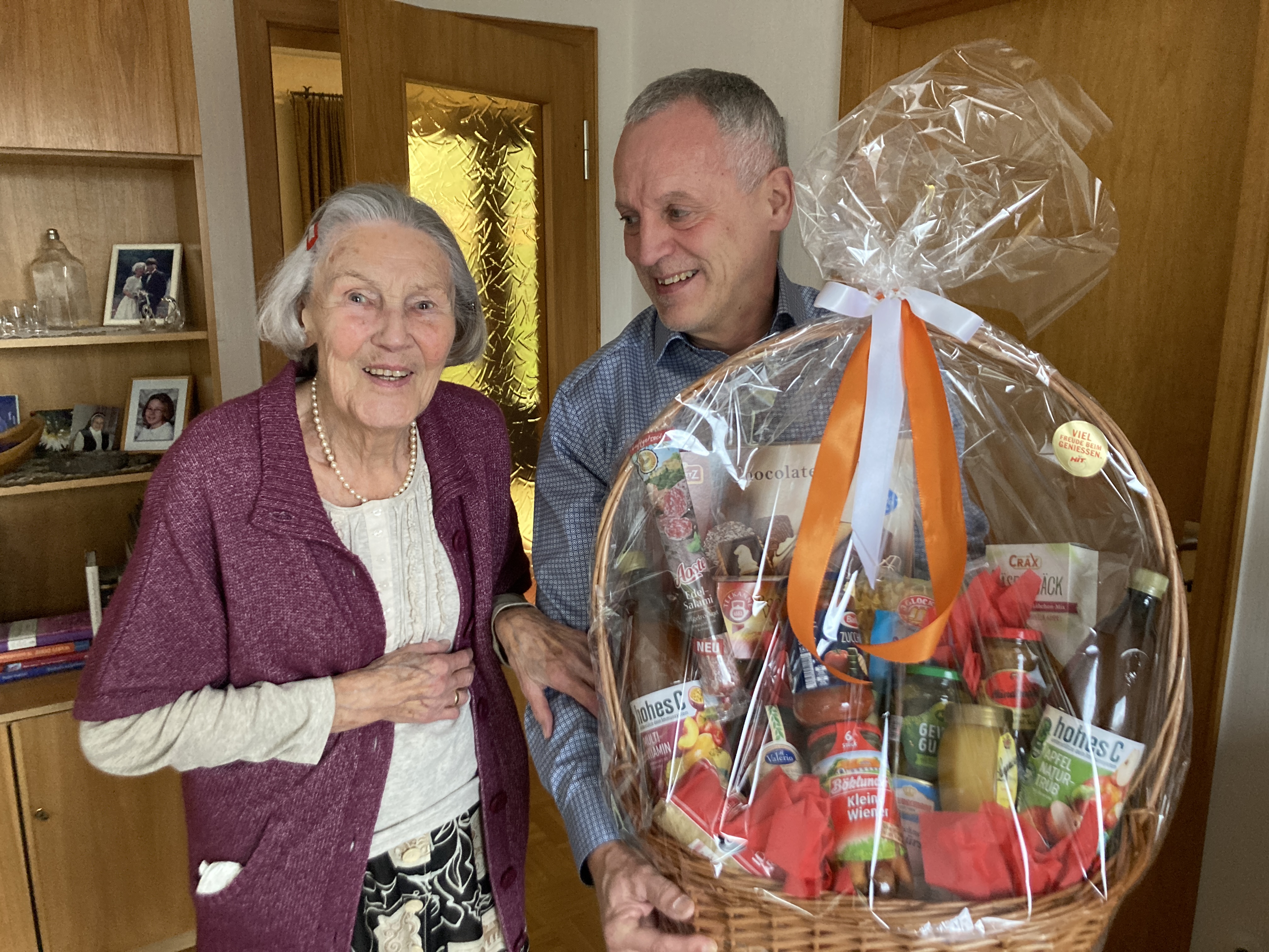 Gisela Dahmen feiert Geburtstag
<br>Foto: Bernhard Gro